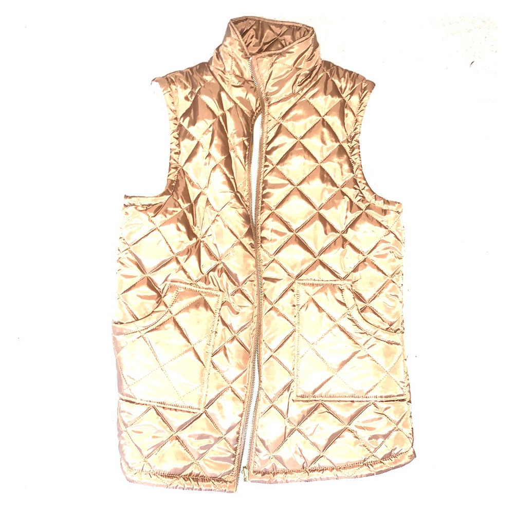 Golden brown vest